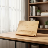 UK81848 שטנדר מתקפל מעץ ומתכת מהודר