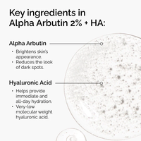 The Ordinary Alpha Arbutin 2% HA Serum