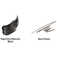 Superhero Elastic Stretch Volumizing and Lengthening Mascara & brow power
