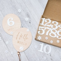 לוח בלון תאריך מעץ