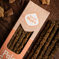 קטורת מקל טבעית פאלו סנטו קינמון טיהור הגנה וחמימות Sagrada Madre