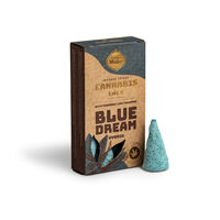 קטורת קונוס טבעית טרפנים קנבוס Blue Dream שלווה רוגע וחיבור פנימי Sagrada Madre