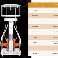 פורק חלבונים מקספקט גאמפ MJ SK800 (900-2,700 ליטר) - Maxspect Jump Protein Skimmer