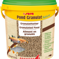 סרה פונד גרנולט נייצ'ר 10 ליטר  - Sera Pond Granulat Nature 10 L