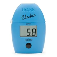 ריאגנטים להאנה צ'קר יוד Iodine האנה 25 יחידות - HANNA Checker Iodine HI718-25 Reagents