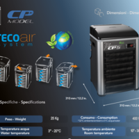 מקרר לאמבט קרח (עד 3 מעלות) טקו CP5 (עד 200 ליטר) - Teco CP5 Ice Bath Chiller