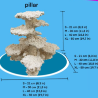 מסלעה קרמית אקווה קרמיק פילר ספיישל - Aqua Ceramic Aquascape Pillar Special