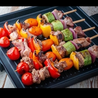 מג׳יק COOK & GRILL - פלטת אינדוקציה חשמלית עם סיר 6 לט' ופלטת גריל