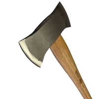 גרזן הטלה דו צדדי 1600 גרם, כולל נדן עור, BISON DOUBLE BIT