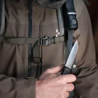 סכין גארברג מושחרת נדן מולטי מורה MORAKNIV GARBERG BLACKBLADE