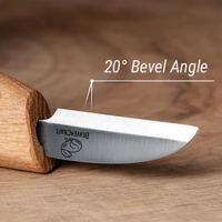סכין גילוף קטנה להב ישר  BEAVERCRAFT C2