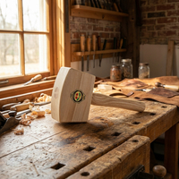 פטיש עץ מקבת 400 גר' - קירשן