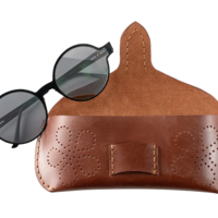 ערכת יצירה בעור, נרתיק למשקפי שמש-  BEAVERCRAFT DIY LEATHER CASE