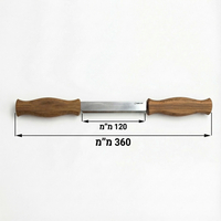 סכין משיכה-מפצל עצים BEAVERCRAFT DK1S