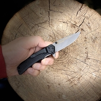 סכין מתקפלת מושחרת - BROSH KNIVES VT402