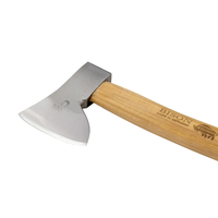 גרזן גילוף 500 גרם, מושחז, כולל נדן עור, BISON CARVING HATCHET