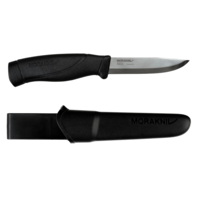 סכין מורה קומפניון אלחלד משודרגת, שחור - Morakniv Companion HD