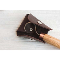 נדן עור לסכין מעוקלת סוג  BEAVERCRAFT SH2