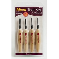 סט מפסלות גילוף מיקרו רדודות- TOOLEDEN FLEXCUT MT400