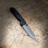 סכין מתקפלת מושחרת - BROSH KNIVES VT331