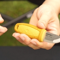 סכין קטנה מורה אלדריס צהוב TOOLEDEN MORAKNIV ELDRIS
