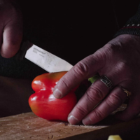סכין מורה-קניב אמברג שטוח מלא -MORAKNIV AMBERG FULL FLAT