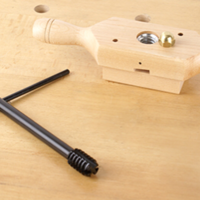 ערכת הברזה לעץ1.25”, 6 שיניים לאינץ