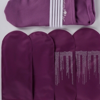 AluraCare Gloves, Socks & Cap Set – Reusable Gel Ice Packs for Hand, Foot & Head , סט כפפות וגרביים וכובע של AluraCare - שקיות  ג'ל רב פעמיות לחום וקור לידיים, רגליים וראש - מידה LARGE