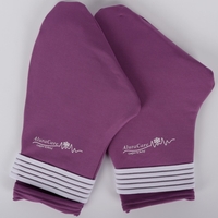 AluraCare Gloves, Socks & Cap Set – Reusable Gel Ice Packs for Hand, Foot & Head , סט כפפות וגרביים וכובע של AluraCare - שקיות  ג'ל רב פעמיות לחום וקור לידיים, רגליים וראש - מידה LARGE
