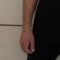 צמיד גורמט דק לגבר
