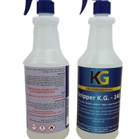 חומר ניקוי מקצועי KG-140 להסרת חומרים אורגניים צבע גרפיטי חומרי איטום, לקה, דבקים וזפת.