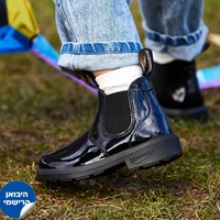 מגף נעלי בלנסטון 2255 ילדים בצבע שחור מבריק  Blundstone