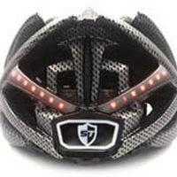 קסדה חכמה לאופניים עם פנסי LED דגם - Safe -Tec TYR 2