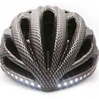 קסדה חכמה לאופניים עם פנסי LED דגם - Safe -Tec TYR 2