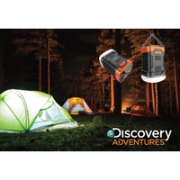 פנס קמפינג עוצמתי וסוללה ניידת Discovery DS Power Camp