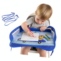 מגש צעצועים ותיק, כיסא בטיחות, אייפד או מחזיק ספר