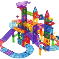 לונה פארק משולב מסלול מגה סט 318 חלקים Playmager