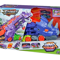 משאית צעצוע הובלת דינוזאור    Transformation Dinosaur Car Track