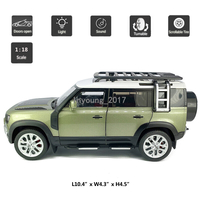 מכונית ברזל על שלט  בעיצוב Land Rover Defender