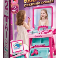 שידת יופי + איחסון 2ב1