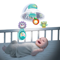 מובייל לתינוק עם מקרן היער הקסום 3 ב1 WINFUN