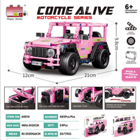 גי'פ ורוד מהמם להרכבה+שלט  COME ALIVE