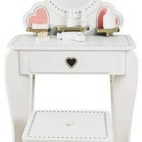 שידת איפור מעץ עם כיסא מידות 90x49x34 ס״מ מבית Enigma