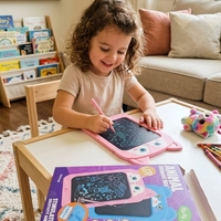 לוח ציור וכתיבה אלקטרוני LCD – דמות חיה חמודה (Animal Drawing Board)