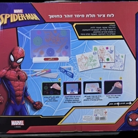 لوحة رسم SPIDERMAN ثلاثية الأبعاد متوهجة