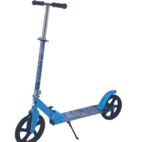 קורקנט אלומניום 2 גלגלים גדולים   שחור / אדום / כחול / לבן