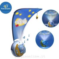 מובייל מקרין לתקרה אור ירח וכוכבים Chicco
