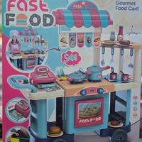 مطبخ الشيف  + إضاءات + إكسسوارات FAST FOOD