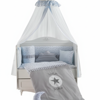 סט למיטה תינוק 5 חלקים - נסיך