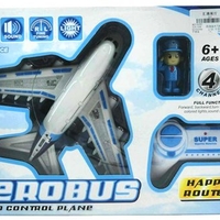 מטוס על שלט + טייסים Best Wheels Eurobus